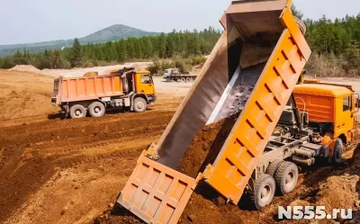 Песок карьерный и доставка песка речного фото 4