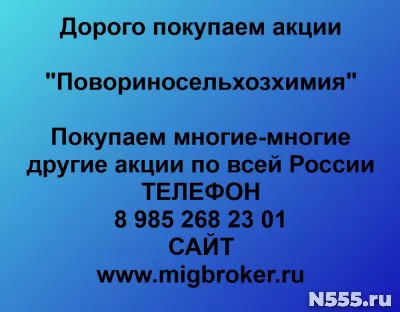 Покупаем акции «Повориносельхозхимия»